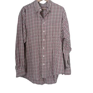 Burberry Gingham Buttondown Shirt Sz XL